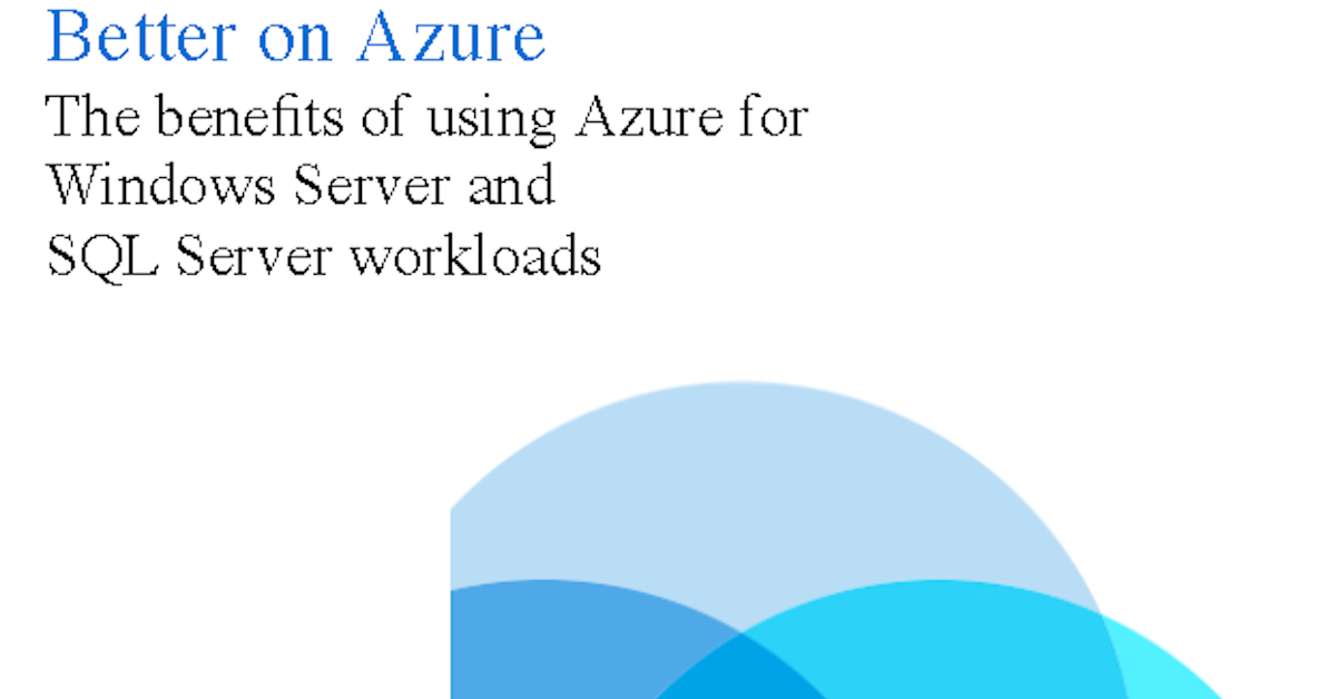 azure benefit