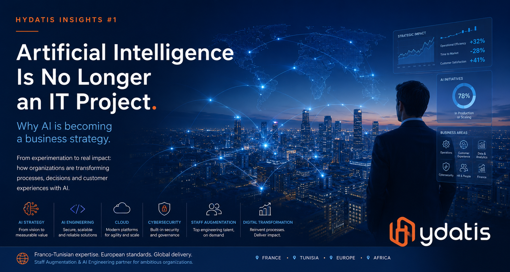 Hydatis Insights Issue 01 - Artificial Intelligence Is No Longer an IT Project